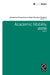 Academic Mobility by Malcolm Tight, Nina Maadad