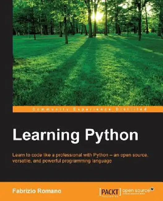 Learning Python by Fabrizio Romano