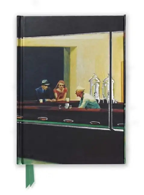Edward Hopper: Nighthawks (Foiled Journal) by Flame Tree Studio