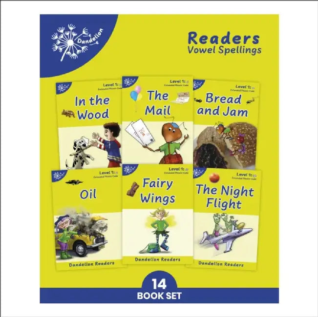 Phonic Books Dandelion Readers Vowel Spellings Level 1 by Phonic Books