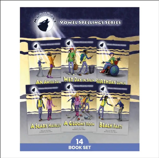 Phonic Books Moon Dogs Set 3 Vowel Spellings: Decodable Books for Older Readers (Two Spellings for a Vowel Sound) by Phonic Books