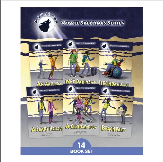 Phonic Books Moon Dogs Set 3 Vowel Spellings: Decodable Books for Older Readers (Two Spellings for a Vowel Sound) by Phonic Books