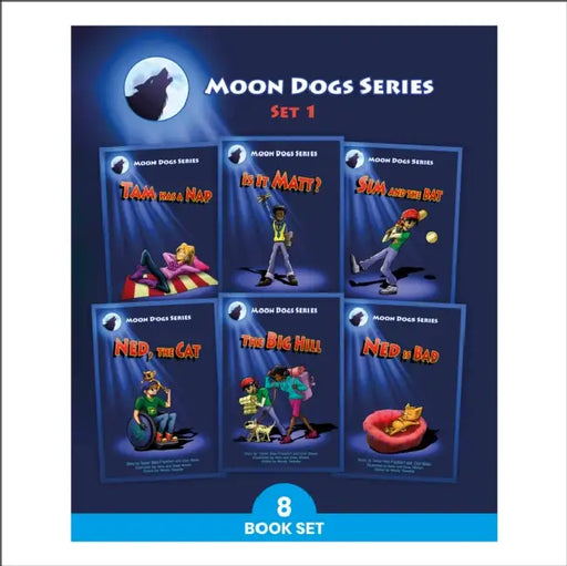Phonic Books Moon Dogs Set 1: Decodable Books for Older Readers (Alphabet at CVC Level) by Phonic Books