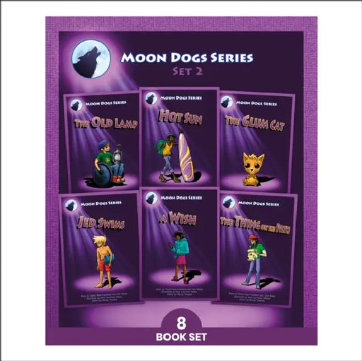 Phonic Books Moon Dogs Set 2: Decodable Books for Older Readers (CVC Level, Consonant Blends and Consonant Teams) by Phonic Books