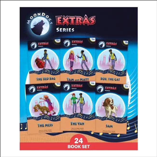 Phonic Books Moon Dogs Extras: Decodable Books for Older Readers (Alternative Vowel Spellings) by Phonic Books