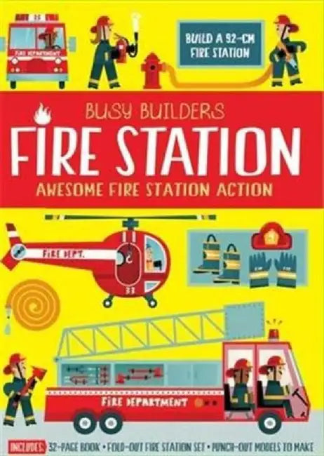 Busy Builders Fire Station by Chris Oxlade