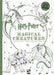 Harry Potter Magical Creatures Postcard Colouring Book