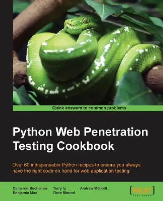 Python Web Penetration Testing Cookbook by Cameron Buchanan, Dave Mound, Benjamin May