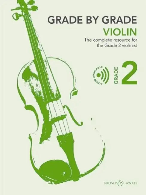 Partridge: Grade by Grade, Book 2 the Complete Resource Violin and Piano Book with Online Material by Liz Partridge