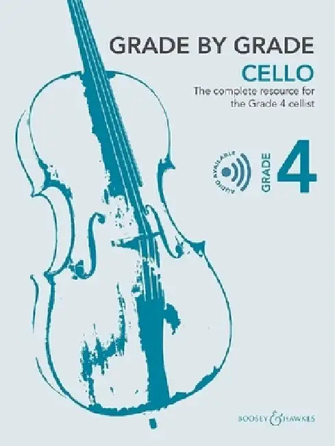 Lowbury: Grade by Grade, Book 4: The Complete Resource for Cello and Piano Book with Online Material by Miriam Lowbury