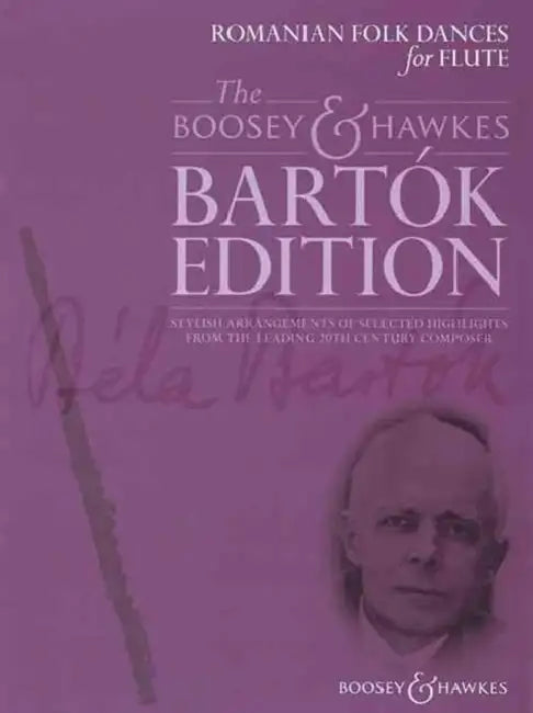 Romanian Folk Dances: Flute and Piano by Bela Bartok, Hywel Davies