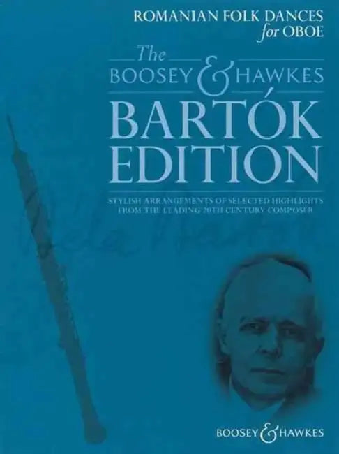 Romanian Folk Dances: For Oboe and Piano by Bela Bartok, Hywel Davies