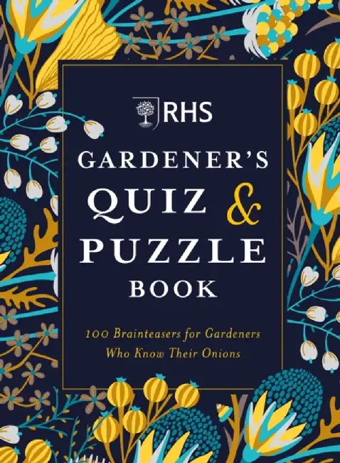 RHS Gardener's Quiz & Puzzle Book by Simon Akeroyd