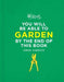 Rhs You Will Be Able to Garden by the End of This Book by Simon Akeroyd