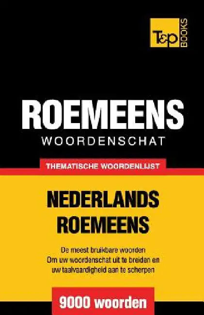 Thematische woordenschat Nederlands-Roemeens - 9000 woorden by Taranov, Andrey