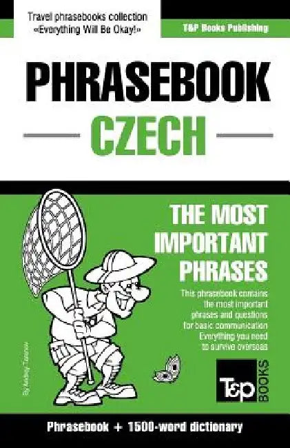 English-Czech phrasebook and 1500-word dictionary by Andrey Taranov
