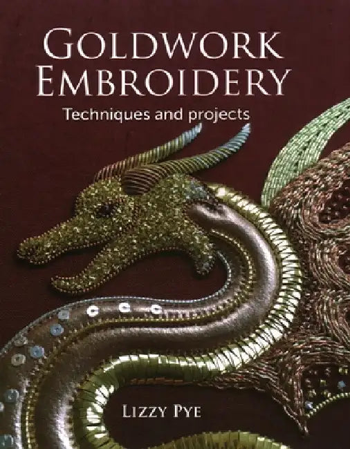Goldwork Embroidery by Lizzy Pye