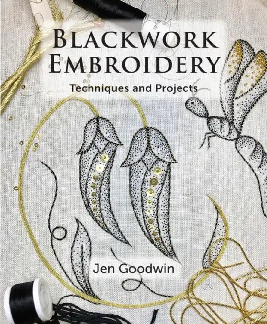 Blackwork Embroidery by Jen Goodwin