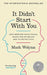 It Didn't Start With You by Mark Wolynn