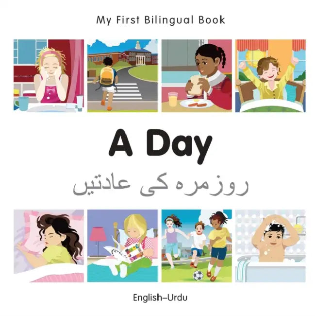 My First Bilingual Book-A Day (English-Urdu) by Milet Publishing