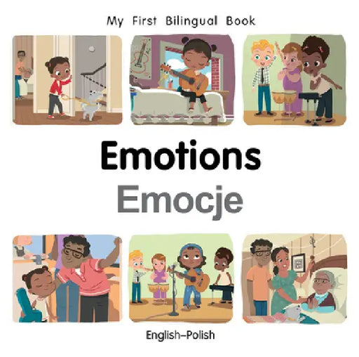My First Bilingual Book-Emotions (English-Polish) by Patricia Billings
