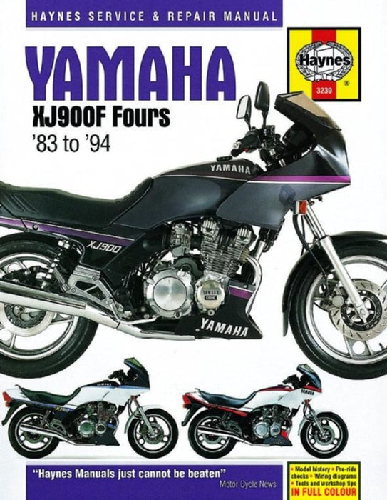 Yamaha Xj900f Fours '83 to '94: Xj900f 853cc '83-84 * Xj900f 891cc '85-94