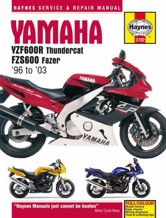 Yamaha Yzf600r Thundercat & Fzs600 Fazer 96-03