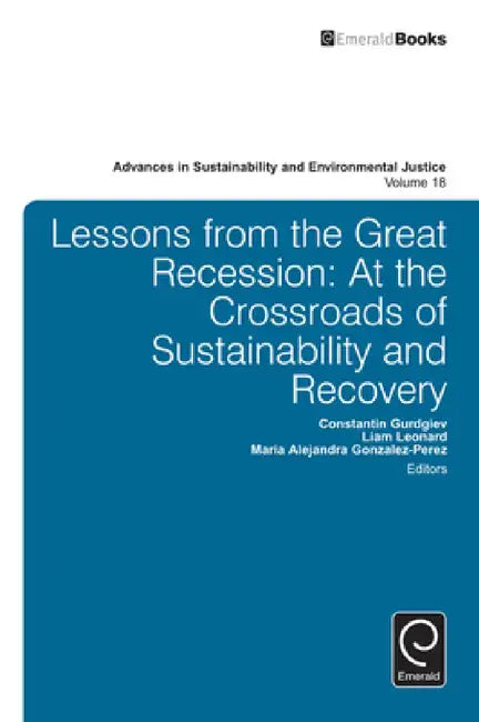 Lessons from the Great Recession: At the Crossroads of Sustainability and Recovery by Constantin Gurdgiev, Liam Leonard, Maria Alejandra Gonzalez-Perez