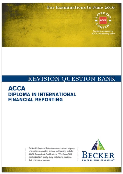 Acca - Dipifr - Dip Inter Finance Rep by Becker