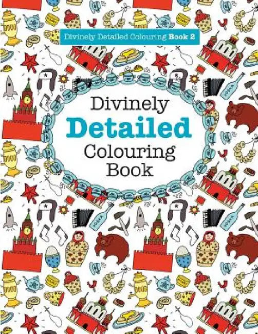 Divinely Detailed Colouring Book 2 by Elizabeth James
