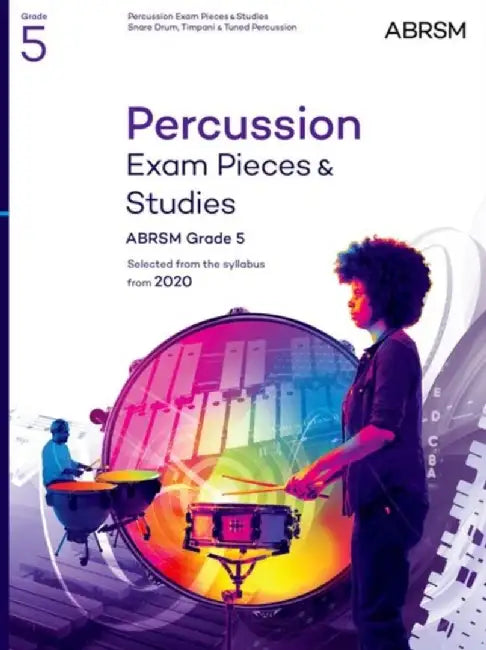 Percussion Exam Pieces & Studies, ABRSM Grade 5 by ABRSM