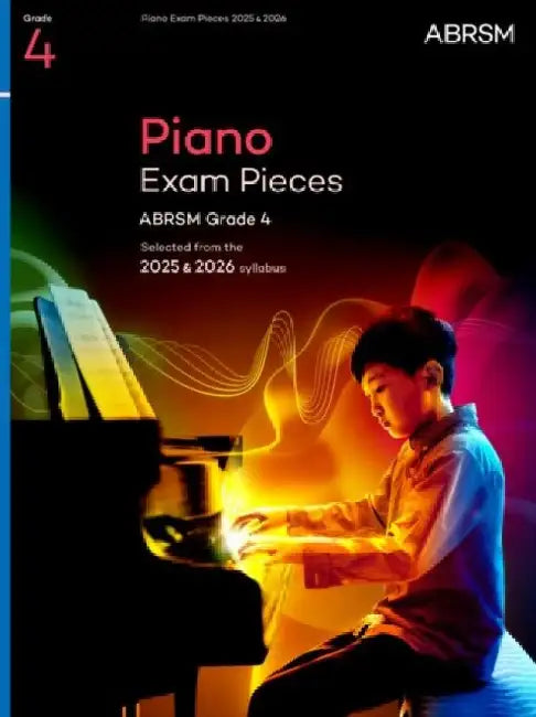 Piano Exam Pieces 2025 & 2026, ABRSM Grade 4 by ABRSM