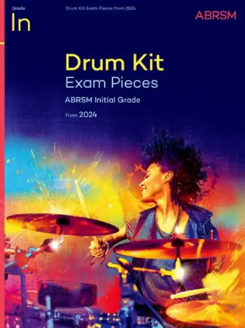 Drum Kit Exam Pieces from 2024, Initial Grade by ABRSM