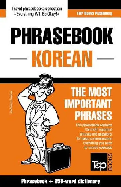 English-Korean phrasebook and 250-word mini dictionary by Andrey Taranov