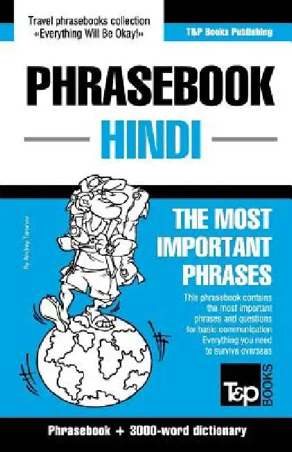 English-Hindi phrasebook and 3000-word topical vocabulary by Andrey Taranov