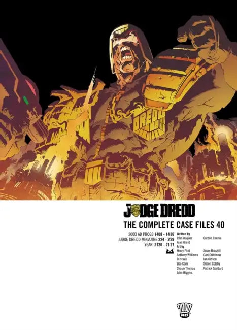 Judge Dredd The Complete Case Files 40 by John Wagner