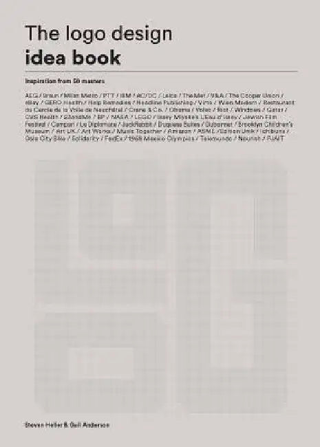 The LOGO Design Idea Book by Steven Heller