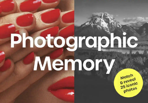 Photographic Memory: Match & Reveal 25 Iconic Photos by Joshua Kercher Jara