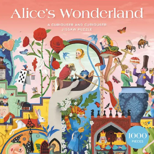 Alice's Wonderland 1000 Piece Puzzle: A Curiouser and Curiouser Jigsaw Puzzle by Brett Ryder