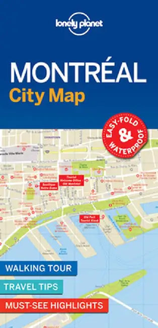 Lonely Planet Montreal City Map by Lonely Planet