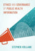 Ethics and Governance of Public Health Information by Stephen Holland