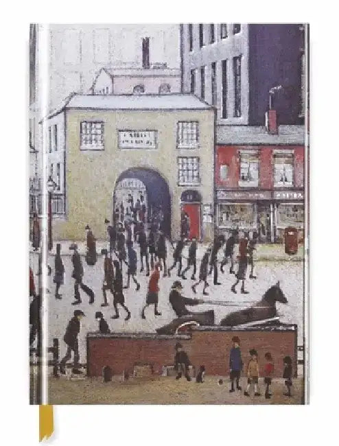 L.S. Lowry: Coming from the Mill (Blank Sketch Book) by Flame Tree Studio
