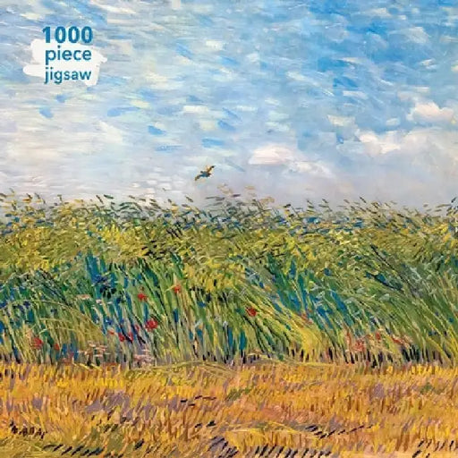 Van Gogh: Wheat Field with a Lark Jigsaw: 1000 Piece Jigsaw by Flame Tree Studio