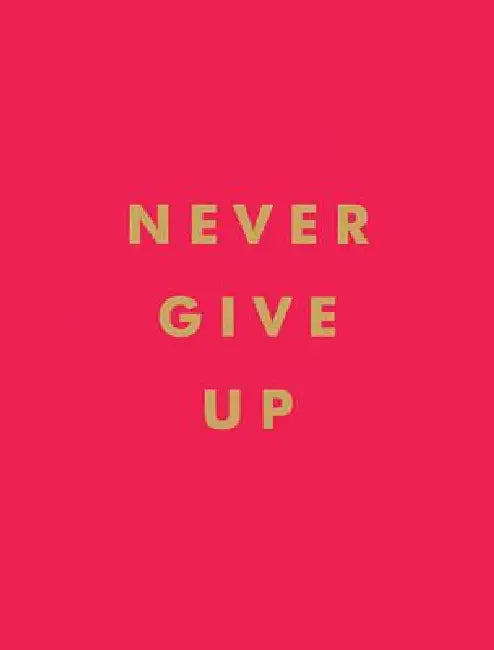 Never Give Up by Summersdale