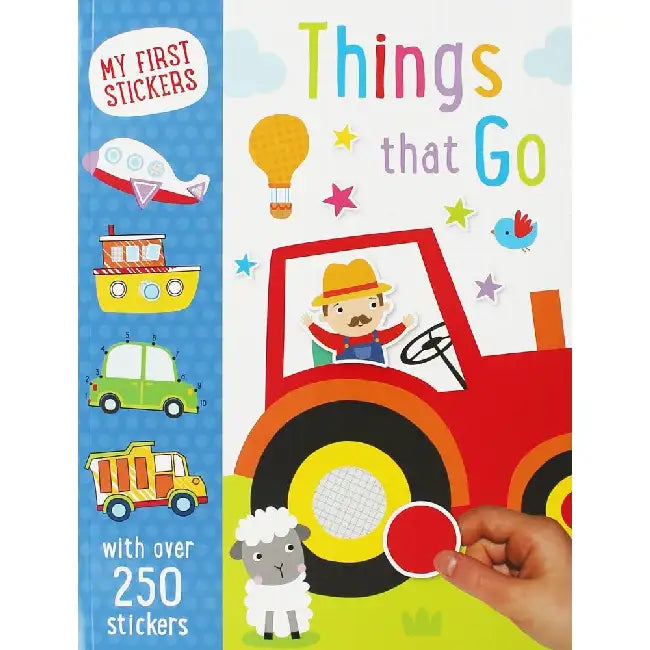 My First Stickers: Things That Go by Dawn Machell