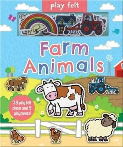 Play Felt Farm Animals - Activity Book by Erin Ranson