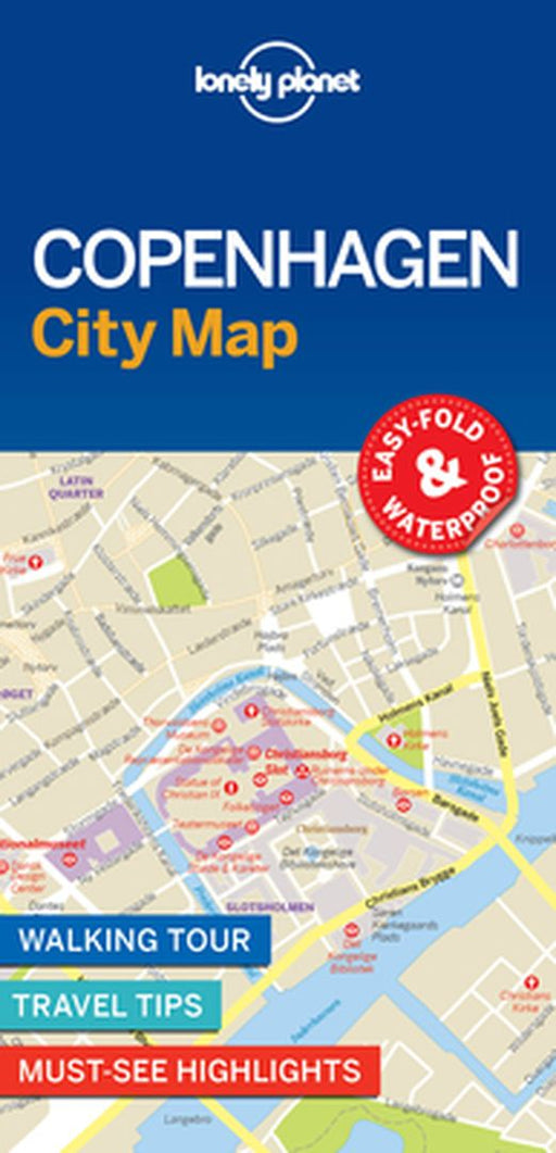 Lonely Planet Copenhagen City Map by Lonely Planet