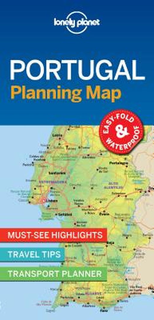 Lonely Planet Portugal Planning Map by Lonely Planet