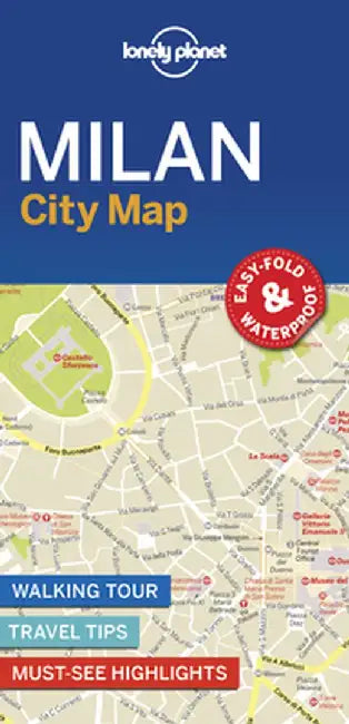 Milan City Map by Lonely Planet