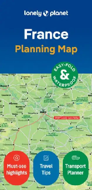 Lonely Planet France Planning Map by Lonely Planet